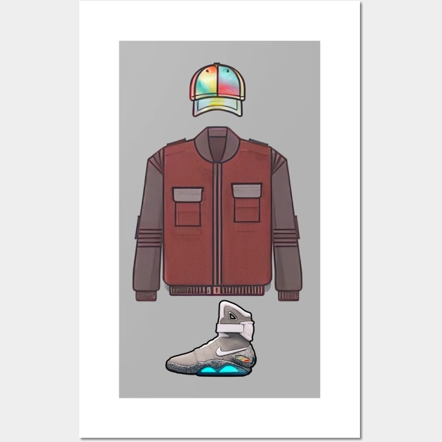 Back to the future 2 - Clothing Wall Art by Buff Geeks Art